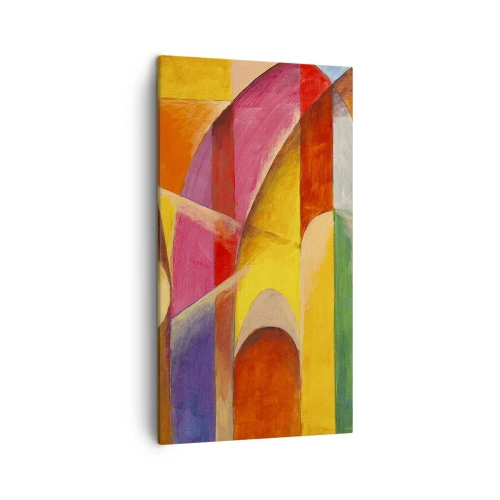 Obraz na plátne - Katedrála slnka - 45x80 cm