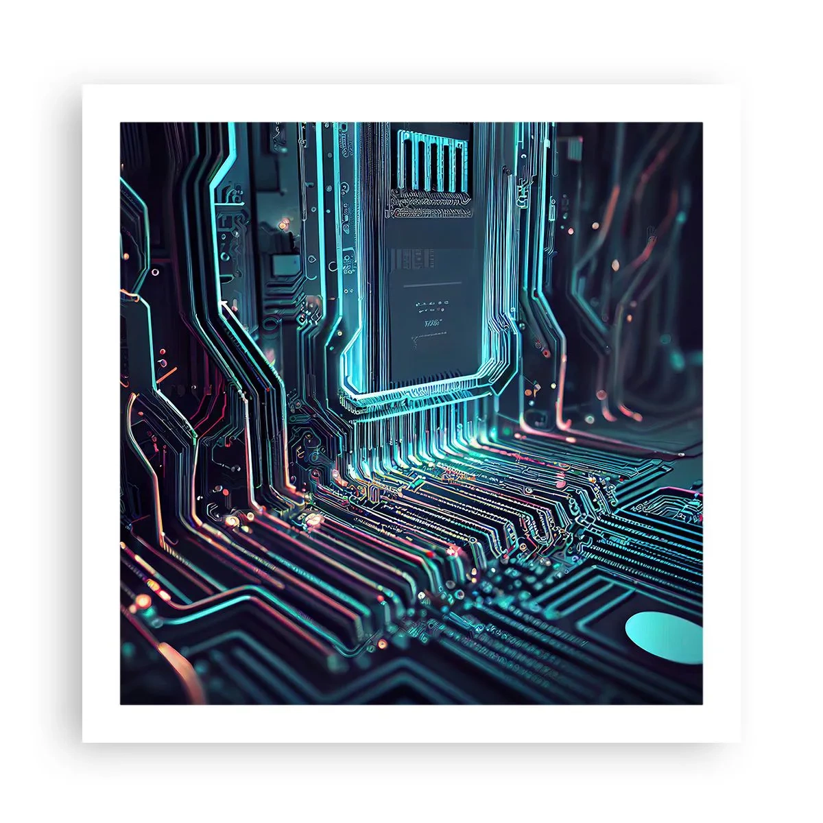 Plagát - Len tak premýšľam… - 60x60 cm