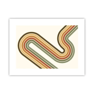 Plagát - Kľučkovanie do cieľa - 40x30 cm