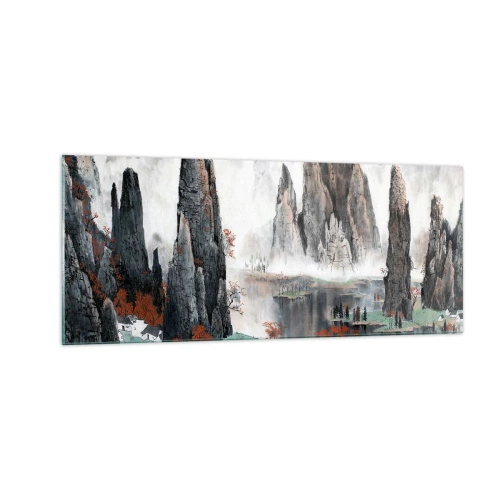 Obraz na skle - Mocní strážcovia - 100x40 cm