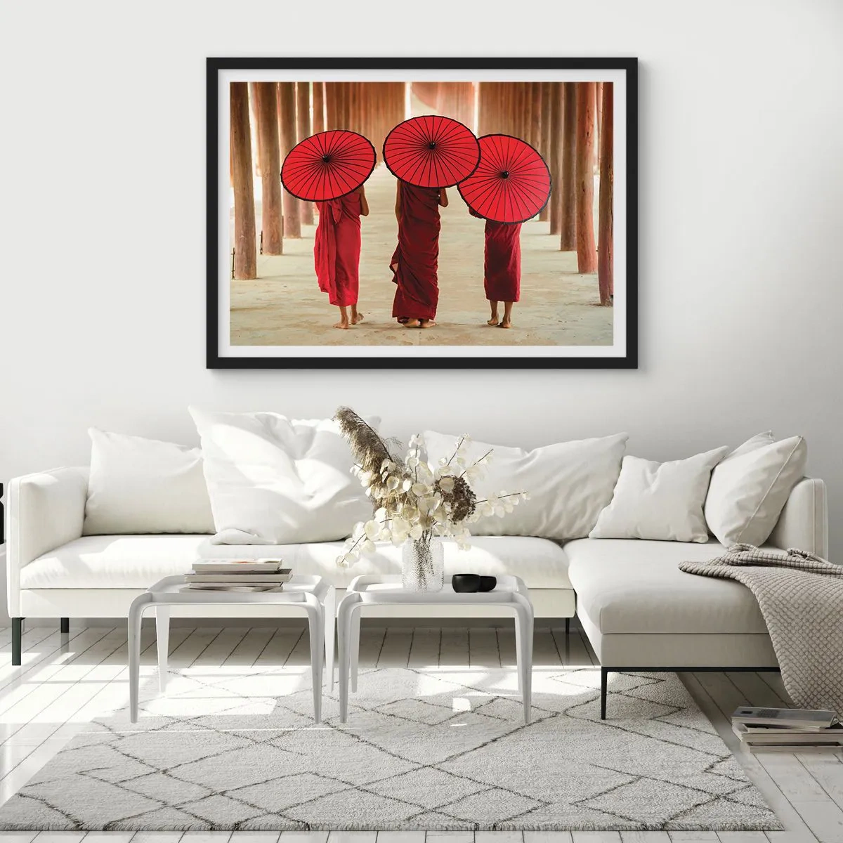 Plagát v čiernom ráme - Na ceste do Čistej ríše - 100x70 cm