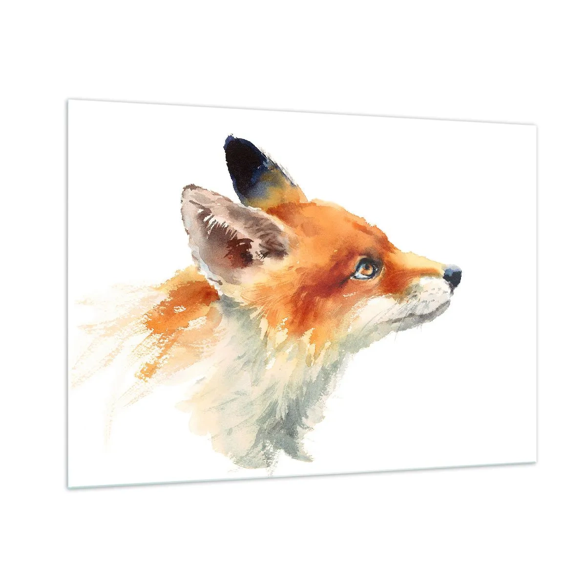 Obraz na skle - Opatrnosti nie je nikdy dosť - 100x70 cm