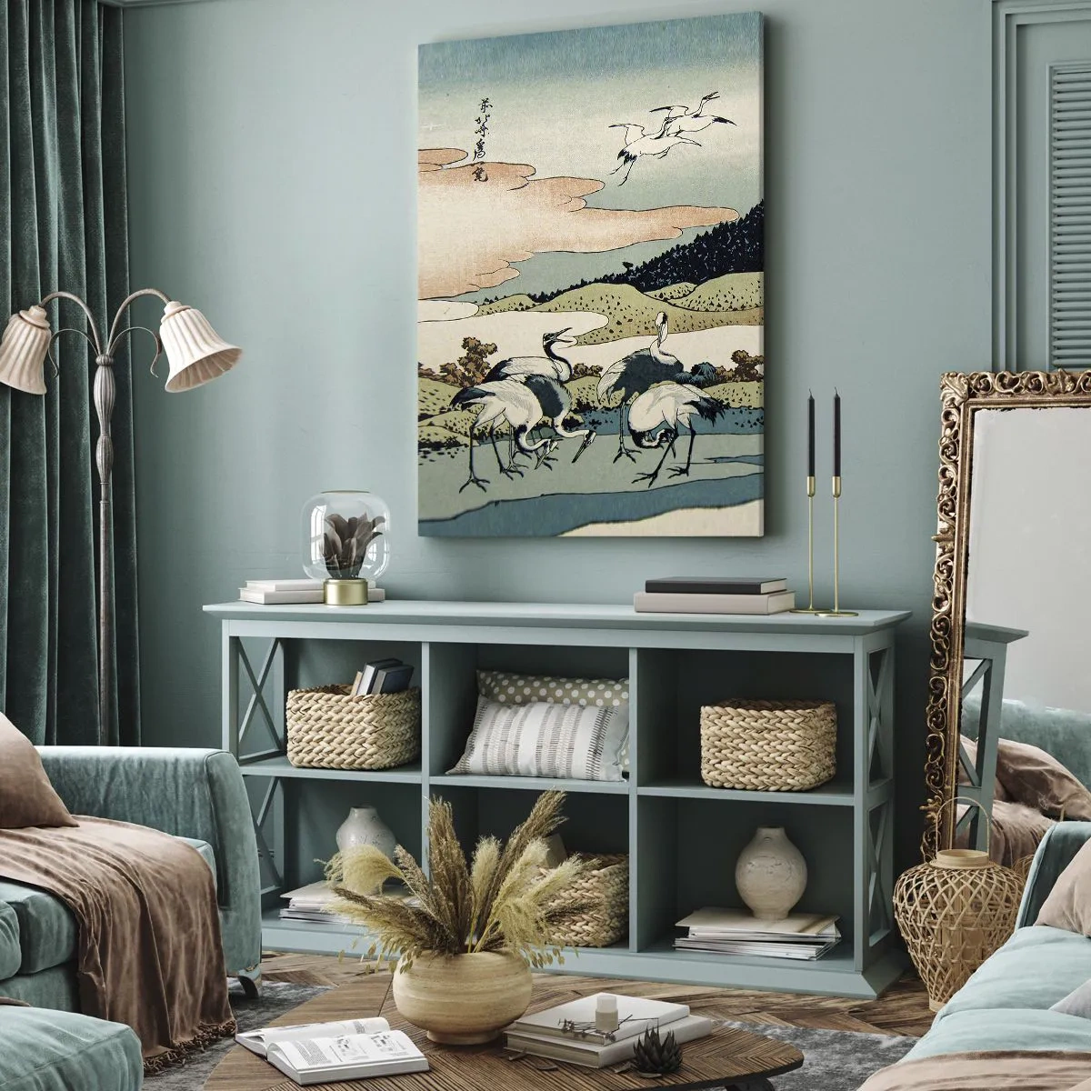 Obraz na plátne - V japonskom duchu - 80x120 cm