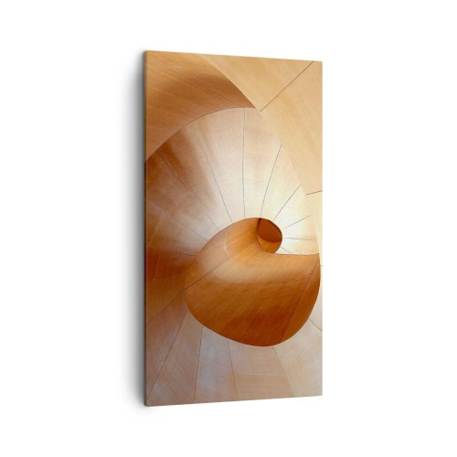 Obraz na plátne - Architektonická serpentína - 45x80 cm