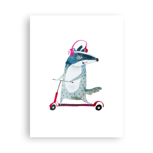 Plagát - Jazvečie radosti - 30x40 cm