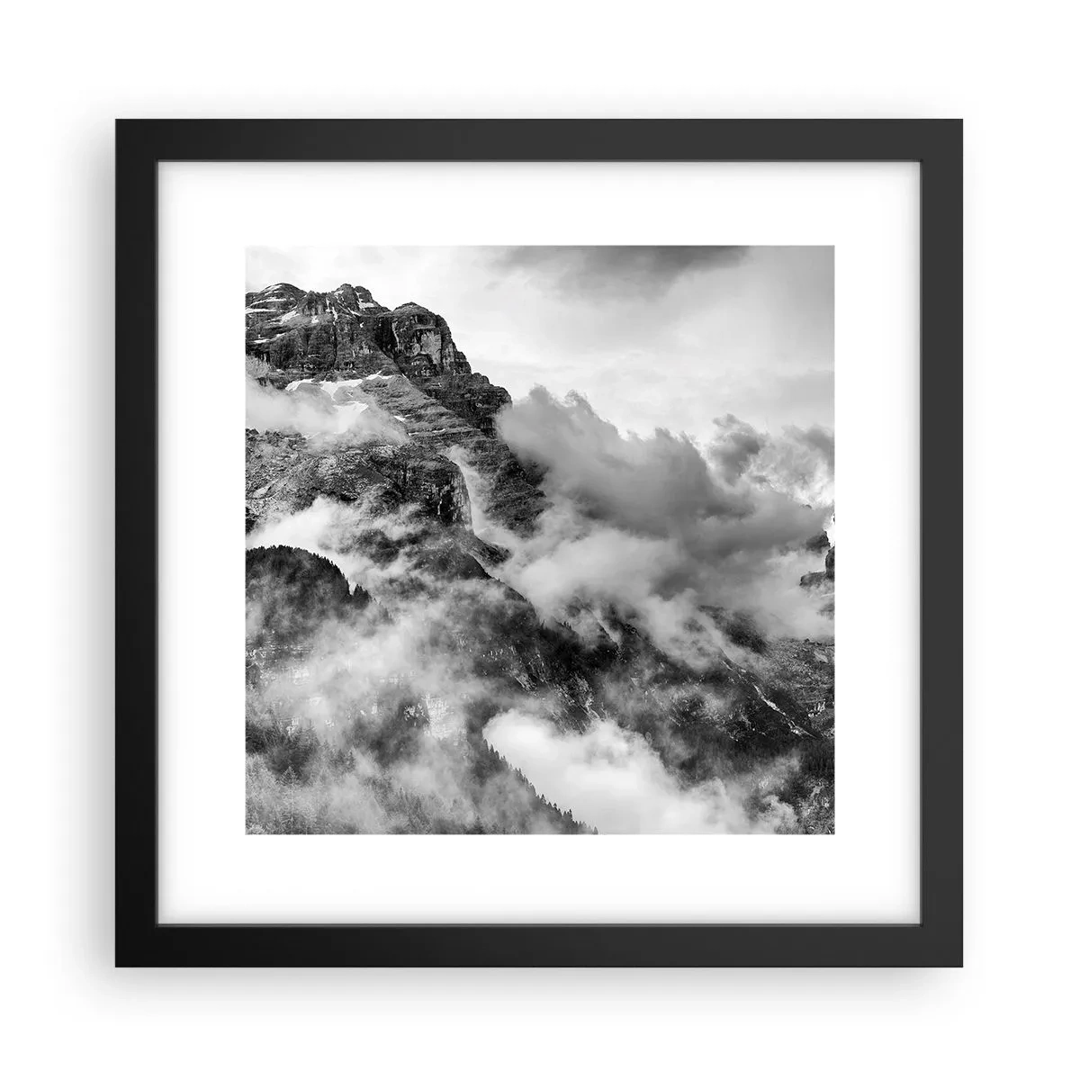 Plagát v čiernom ráme - Krásne a kruté - 30x30 cm