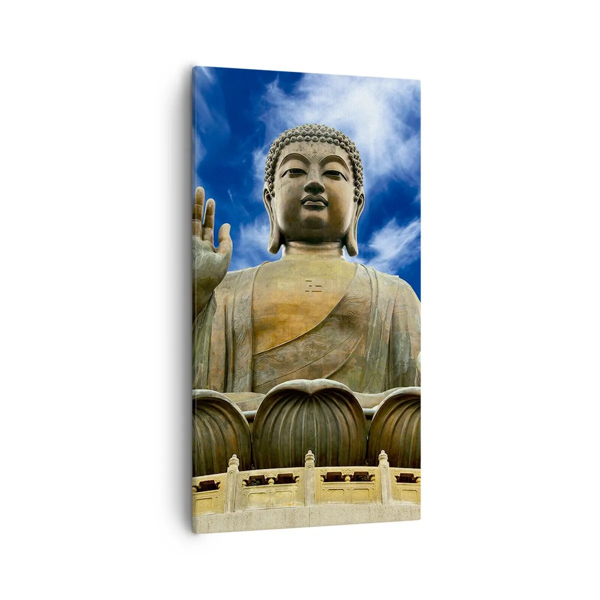 Obraz na plátne - Ži bez strachu - 55x100 cm