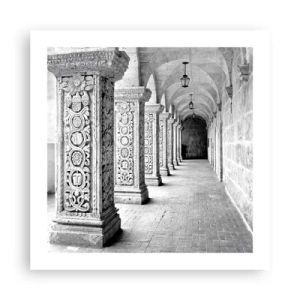 Plagát - Kam…? - 50x50 cm