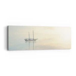 Obraz na plátne - V mori ticha - 90x30 cm