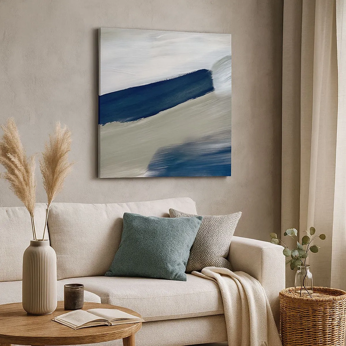 Obraz na plátne - Stretnutie s bielou - 30x30 cm