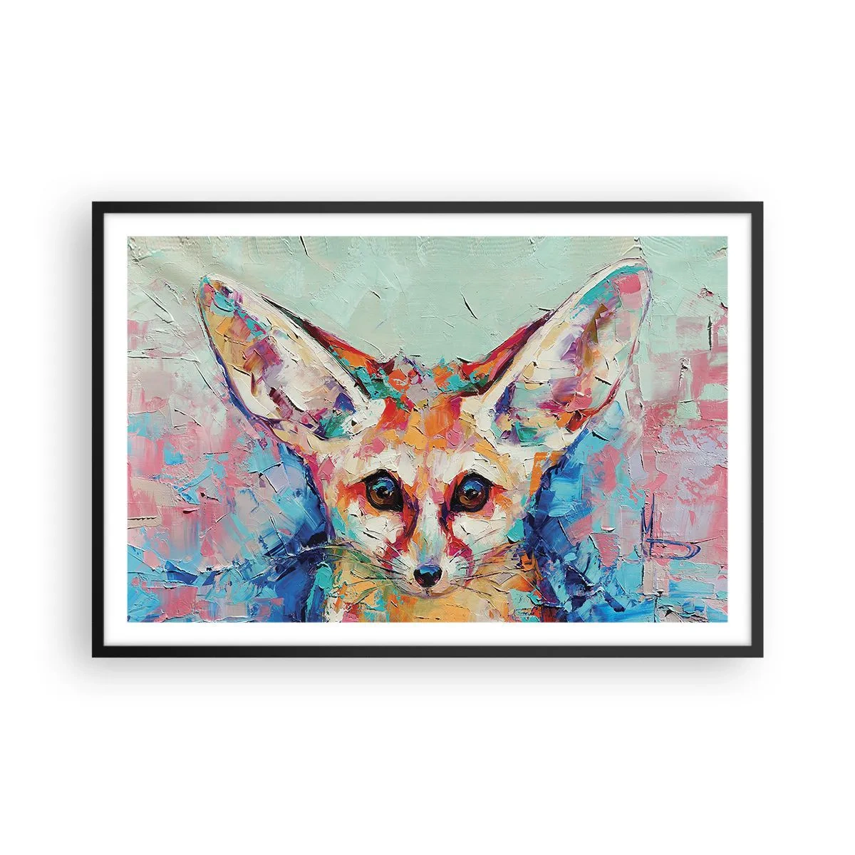 Plagát v čiernom ráme - Ste na mňa pripravení? - 91x61 cm