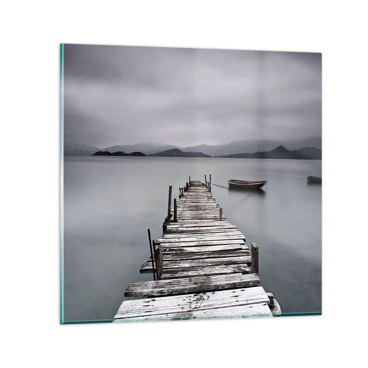 Obraz na skle - Zajtra môžeš vyraziť - 70x70 cm