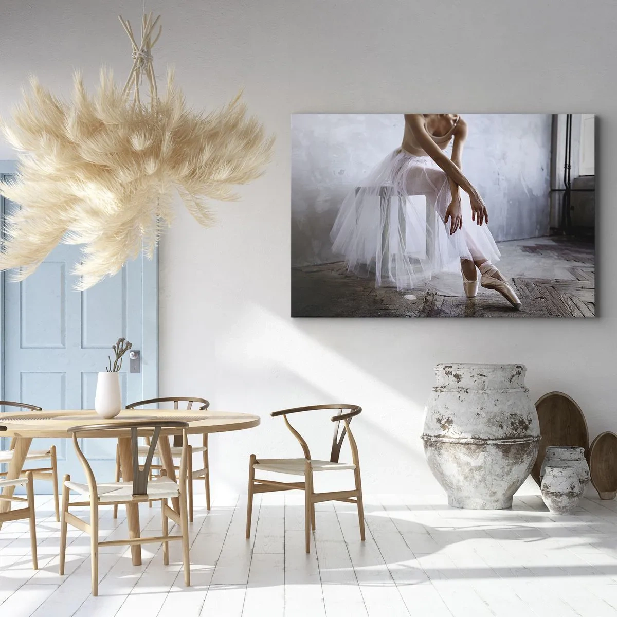 Obraz na plátne - Než sa rozsvietia svetlá rampy - 100x70 cm