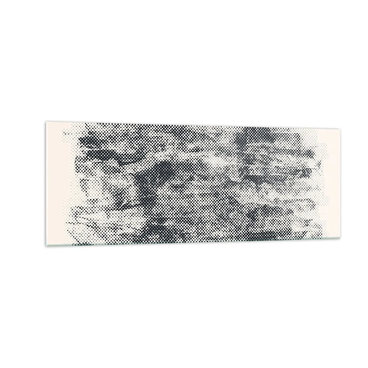 Obraz na skle - Hmlistá kompozícia - 140x50 cm