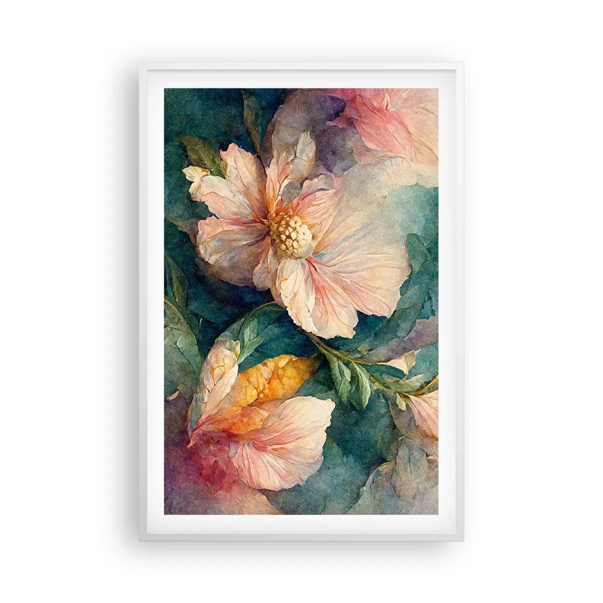 Plagát v bielom ráme - Číra subtílnosť - 61x91 cm