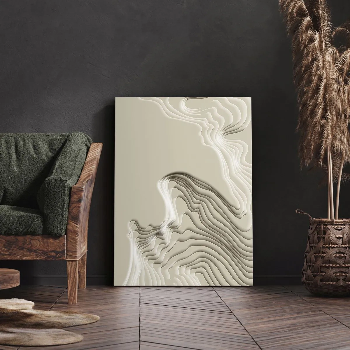 Obraz na plátne - Topografia umenia - 45x80 cm