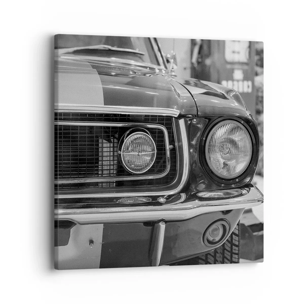 Obraz na plátne - Divoká jazda - 40x40 cm