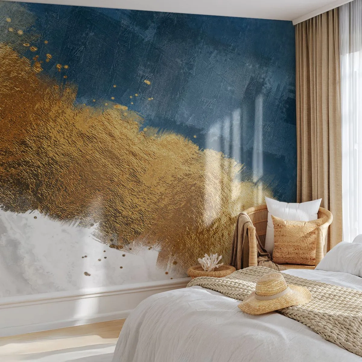 Fototapeta Premium Sand - Farby leta - Art Deco, Kus, Moderné - 150x105 cm