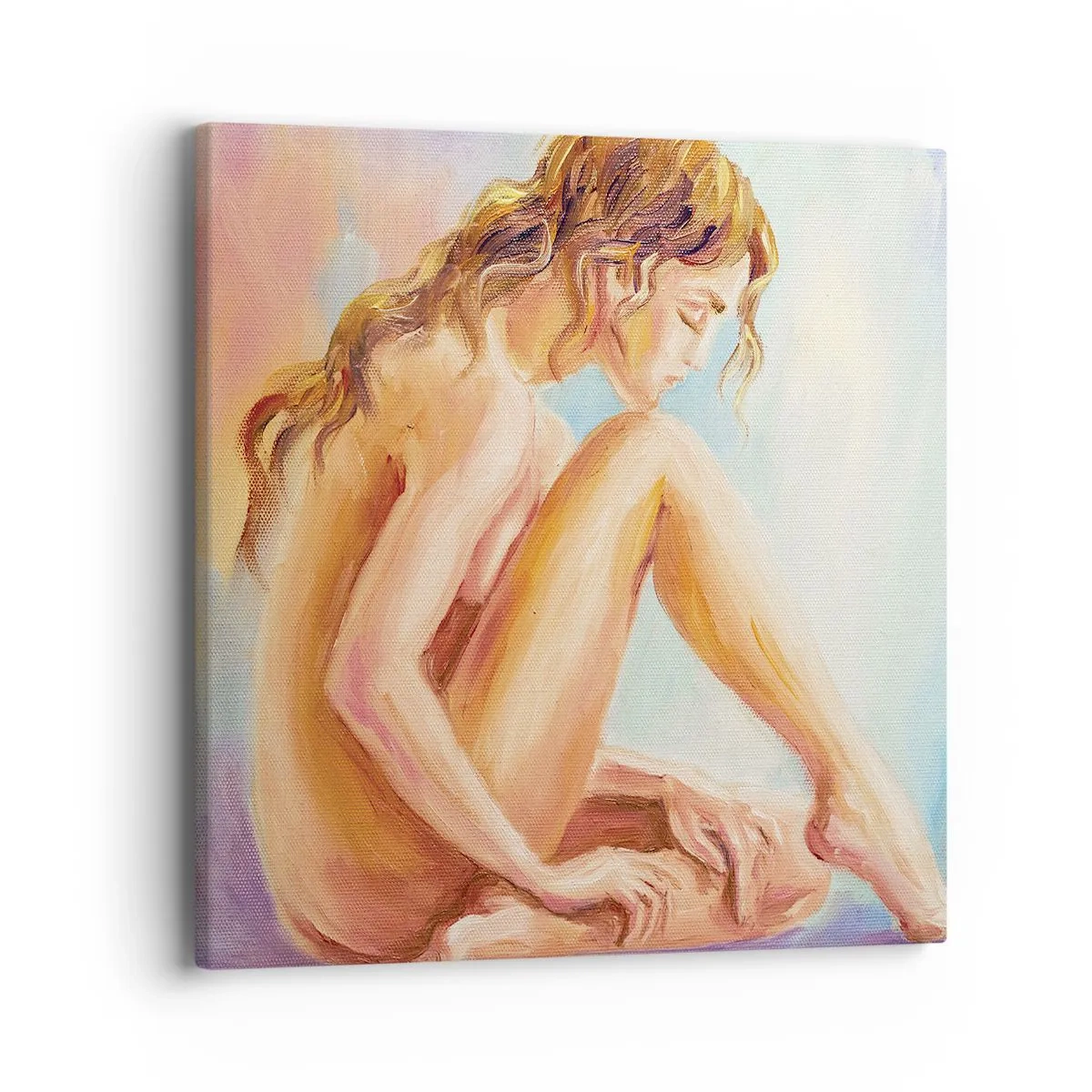 Obraz na plátne - Akt mladosti - 40x40 cm