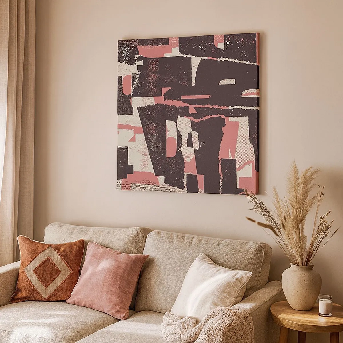 Obraz na plátne - Celý tento zhon - 30x30 cm