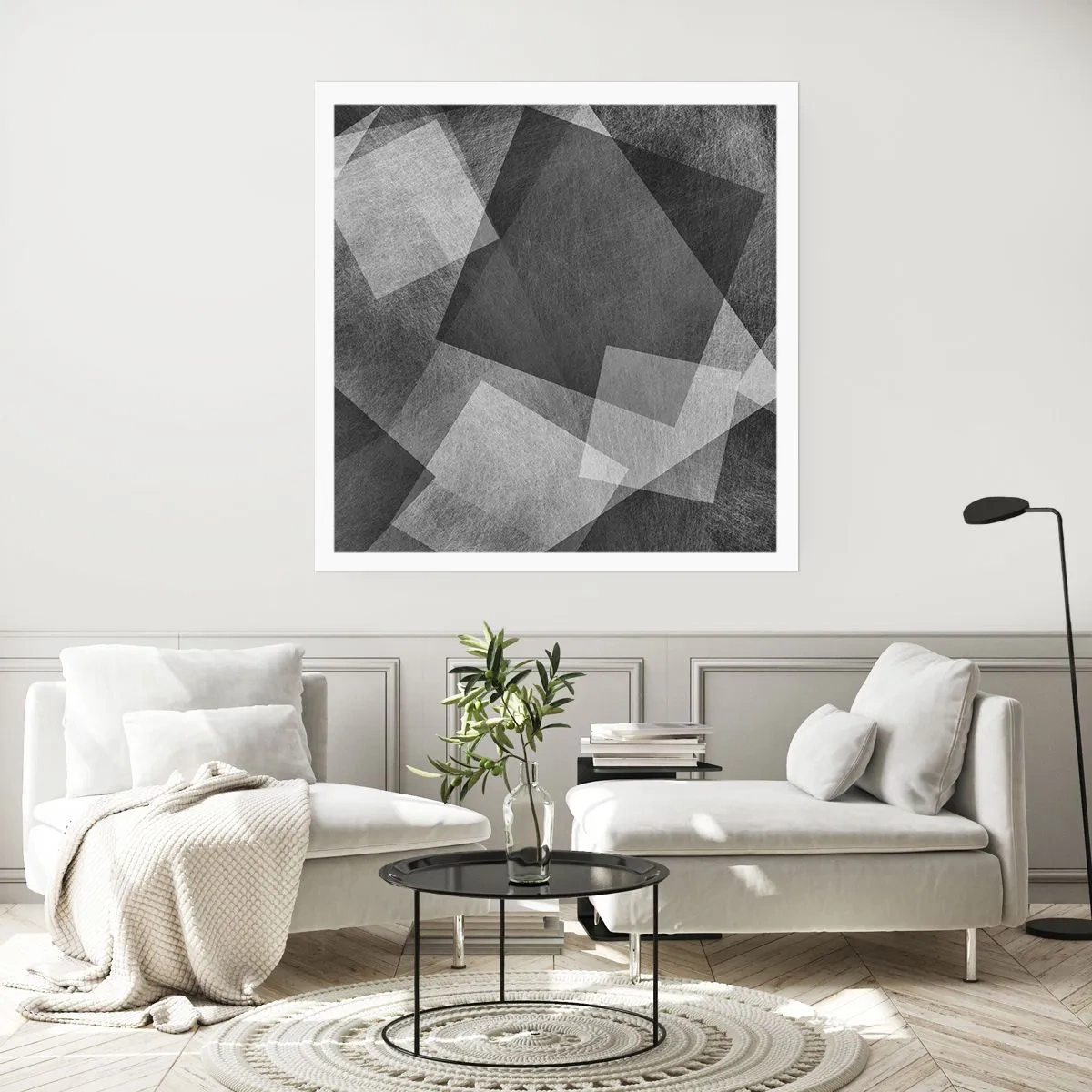 Plagát - Odveký symbol trvalosti a poriadku - 60x60 cm
