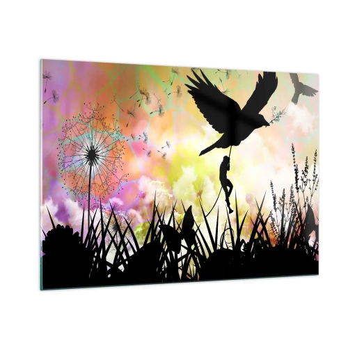 Obraz na skle - V rozprávkovej atmosfére - 100x70 cm