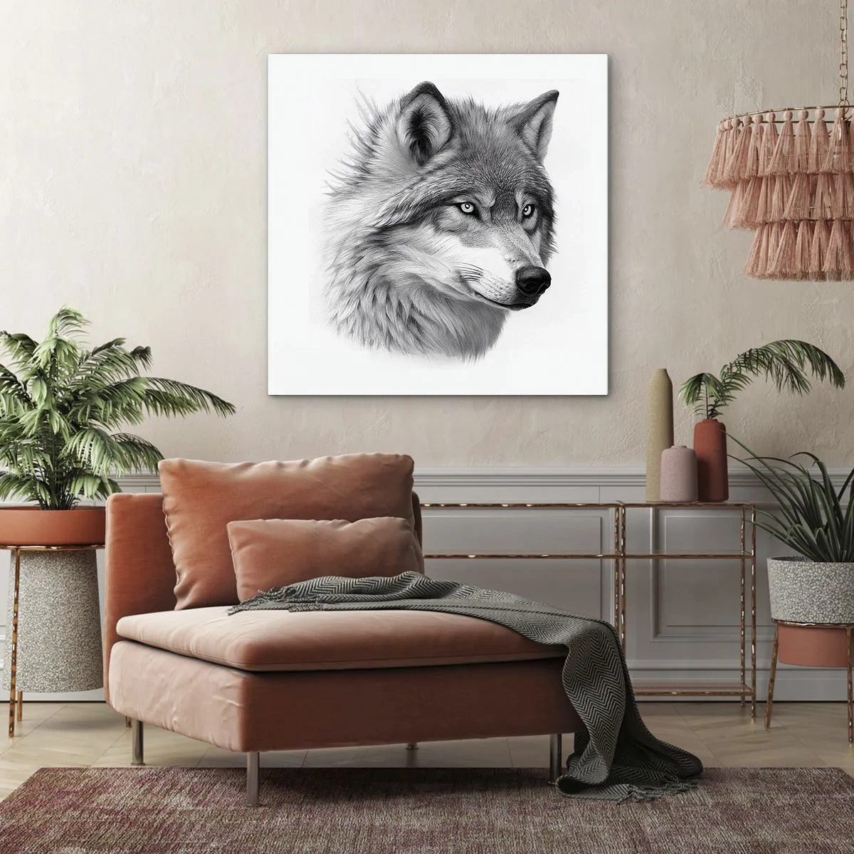 Obraz na plátne - Alfa – bezpochyby - 70x70 cm