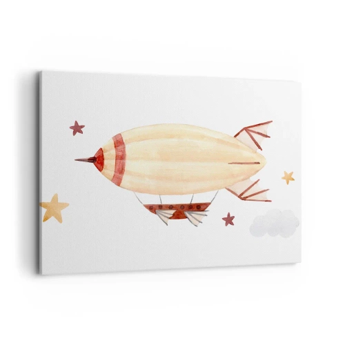 Obraz na plátne - Vzducholoď - 100x70 cm