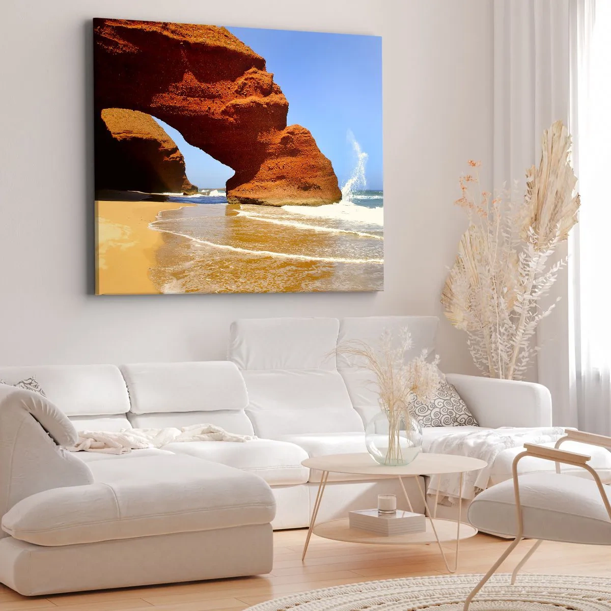 Obraz na plátne - Voda a vietor po tisíce rokov - 120x80 cm