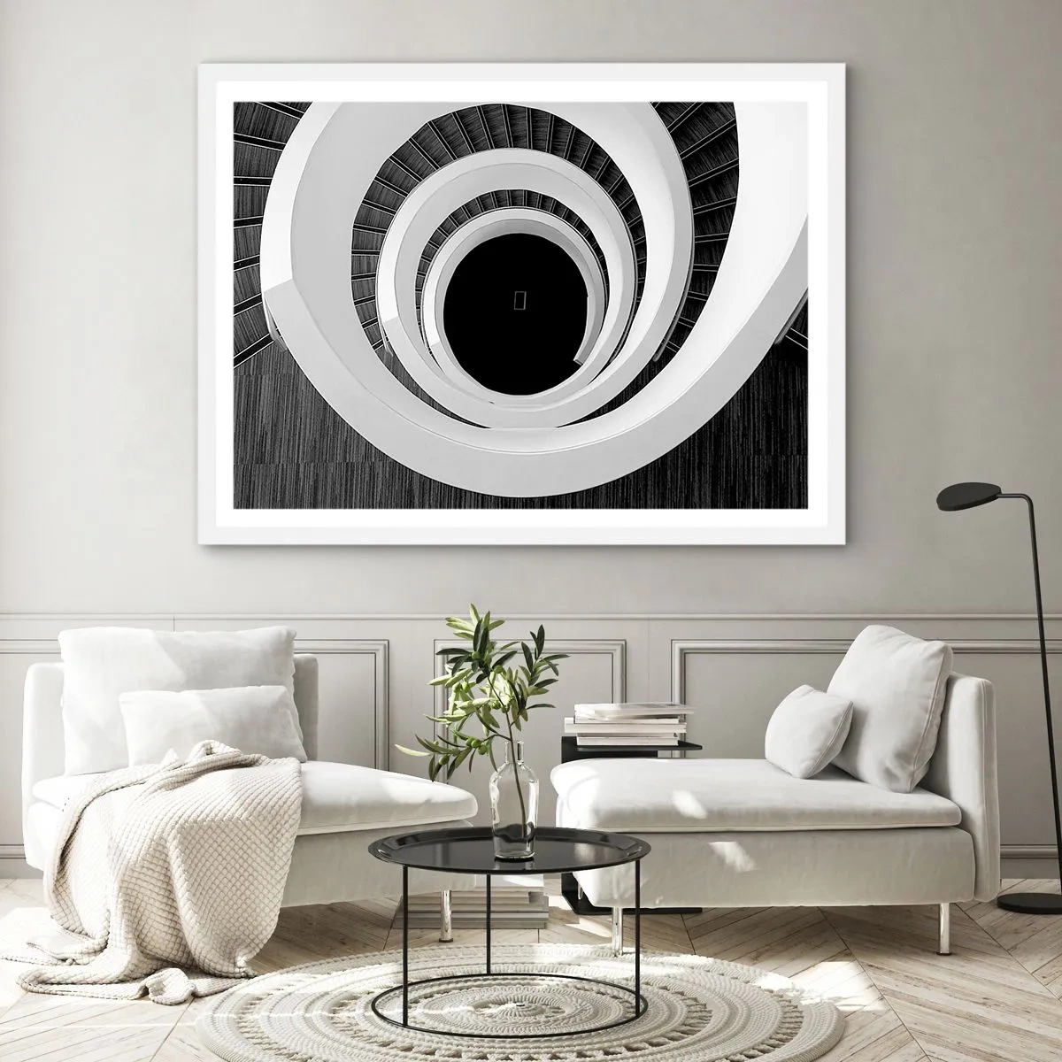 Plagát v bielom ráme - K podstate vecí - 100x70 cm