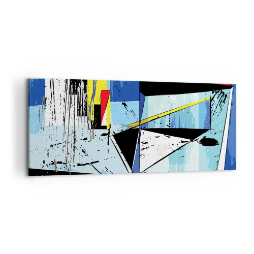 Obraz na plátne - Pozerať sa na svet z uhla… - 120x50 cm