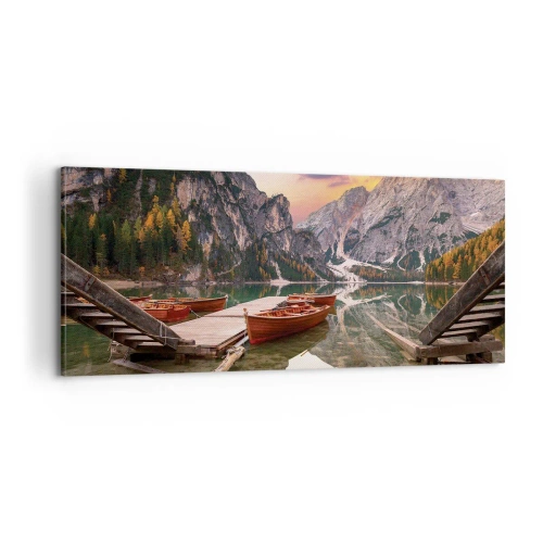 Obraz na plátne - Sľub dňa - 100x40 cm