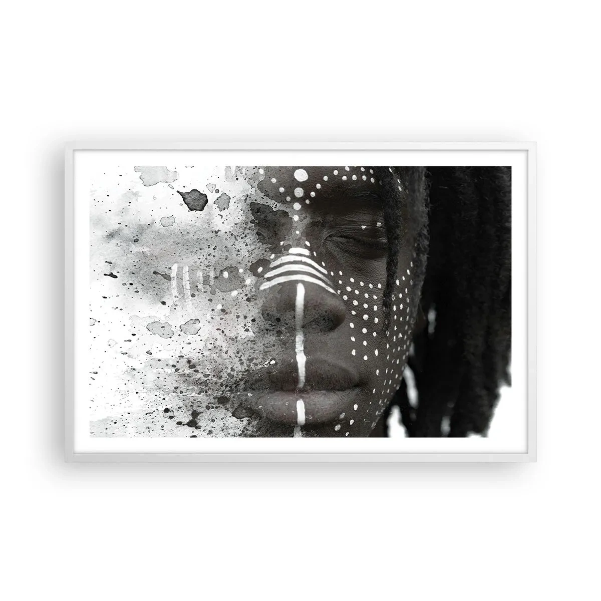 Plagát v bielom ráme - Objav pôvodného ducha - 91x61 cm