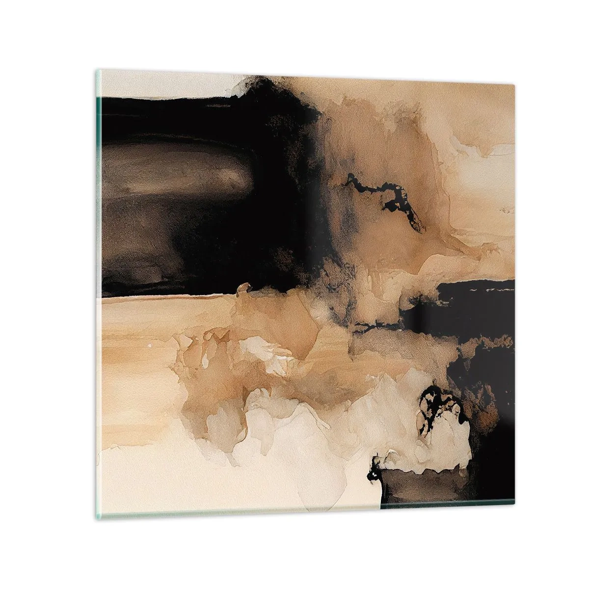 Obraz na skle - Pútavá abstrakcia - 40x40 cm