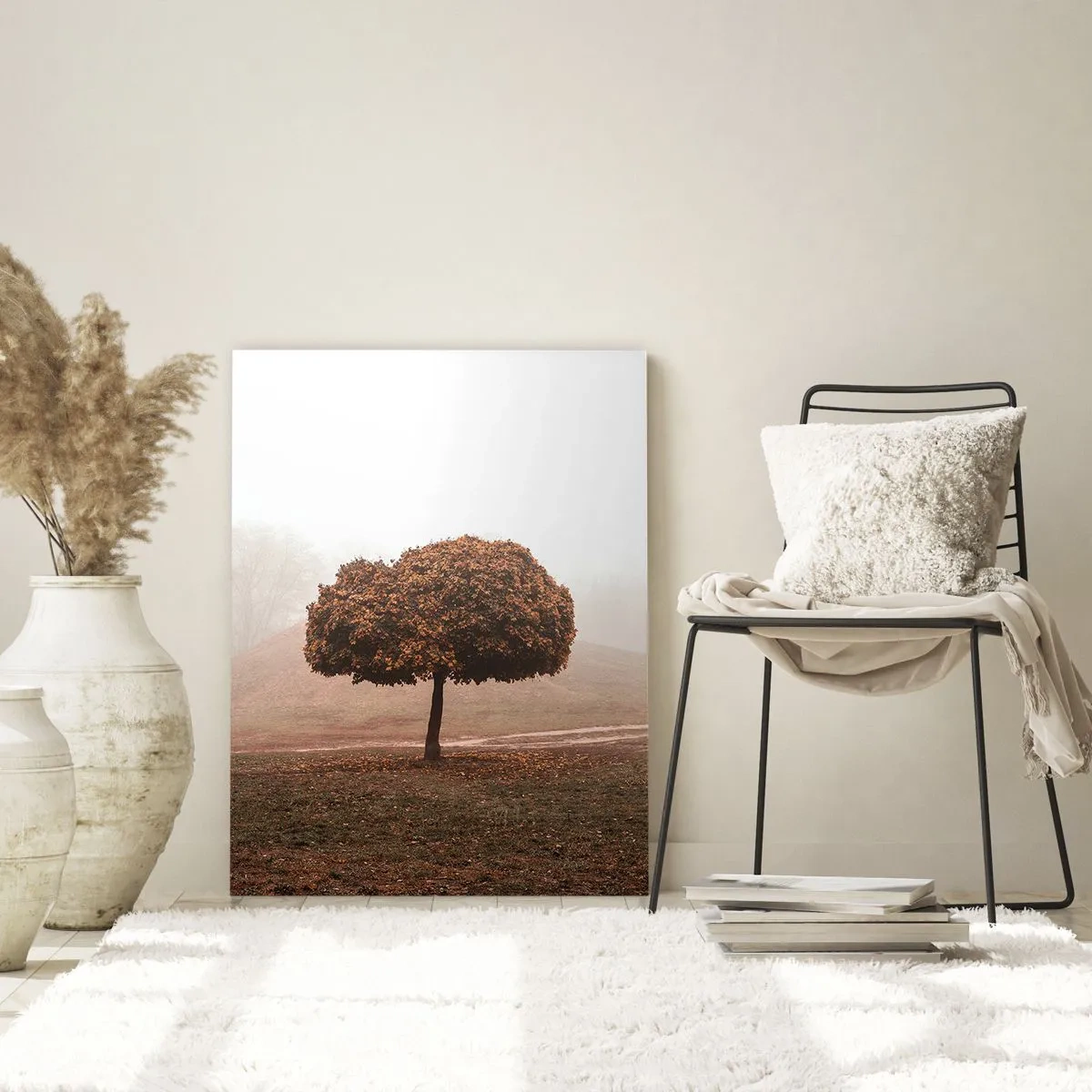 Obraz na skle - Po rušnom lete - 70x100 cm