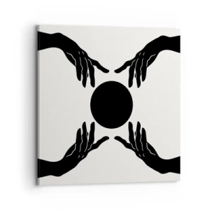 Obraz na plátne - Tajné znamenie - 70x70 cm