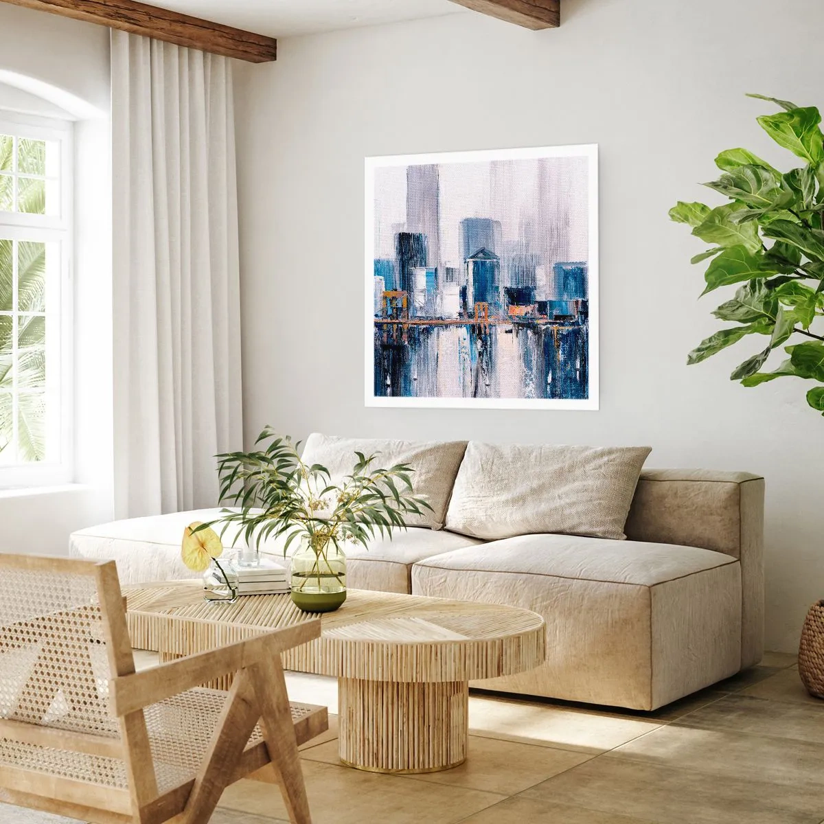 Plagát - Newyorská impresia - 60x60 cm