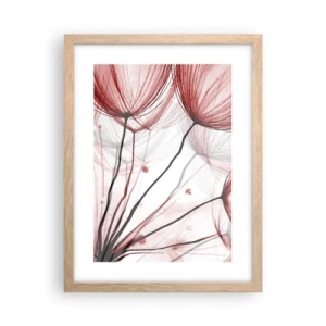Plagát v ráme zo svetlého duba - Pred odletom - 30x40 cm
