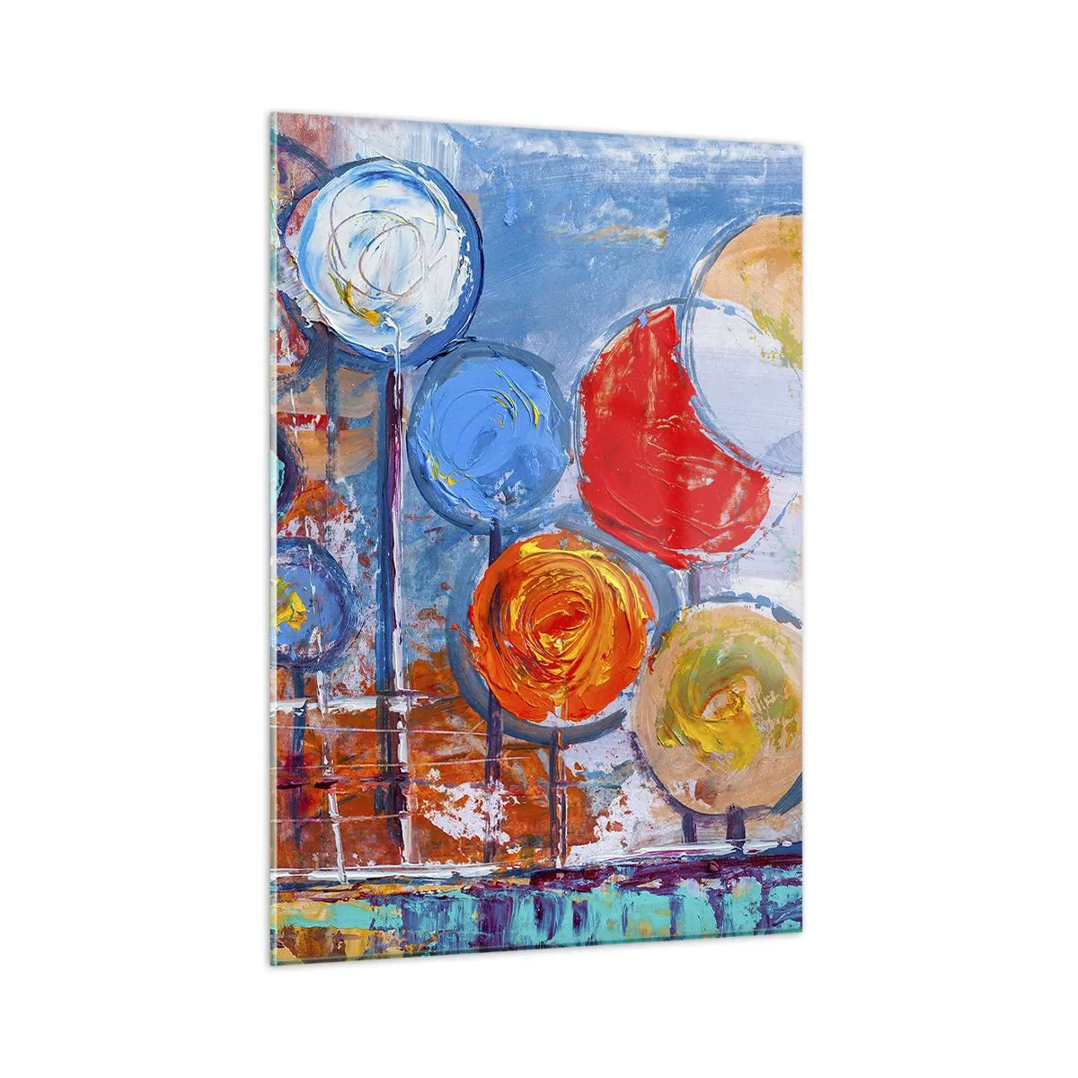 Obraz na skle - Rozmanitosti - 50x70 cm