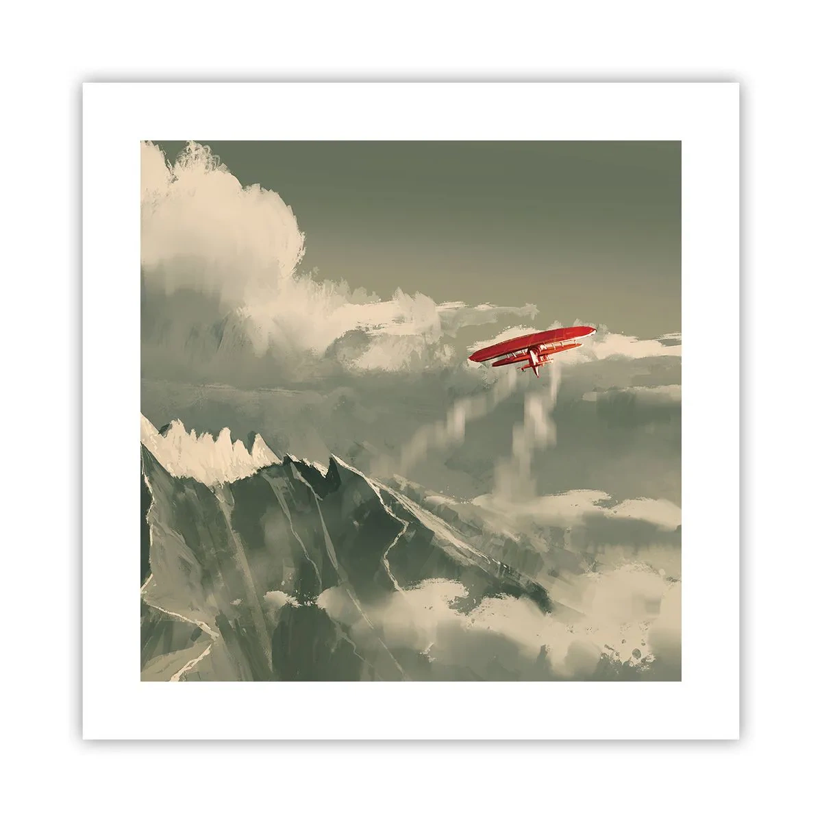 Plagát - Nebojácny priekopník - 40x40 cm