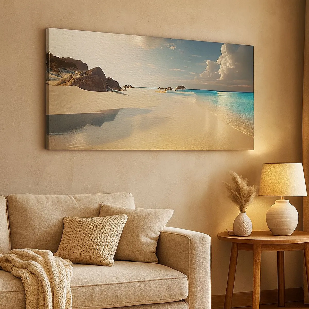 Obraz na plátne - Vysnený deň - 100x40 cm