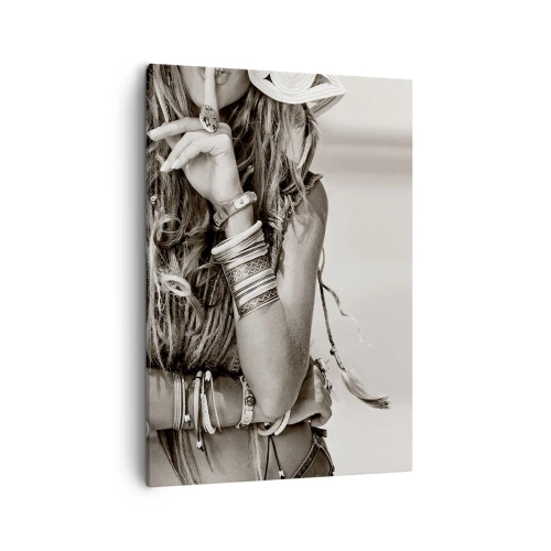 Obraz na plátne - Ako dievča - 50x70 cm