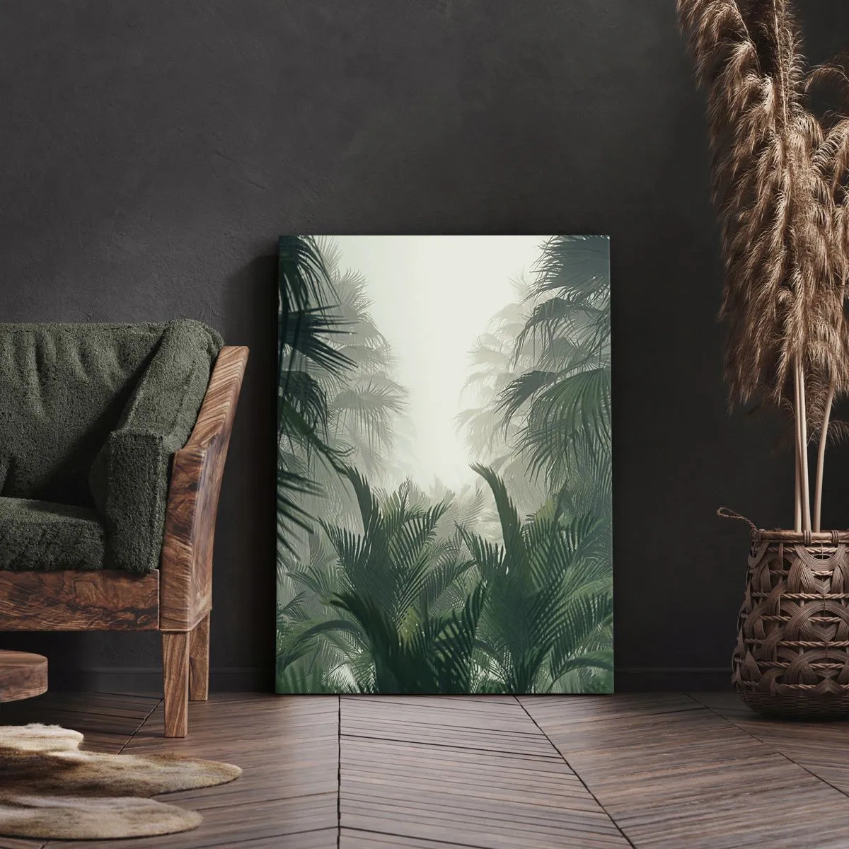 Obraz na plátne - Tropická záhada - 50x70 cm