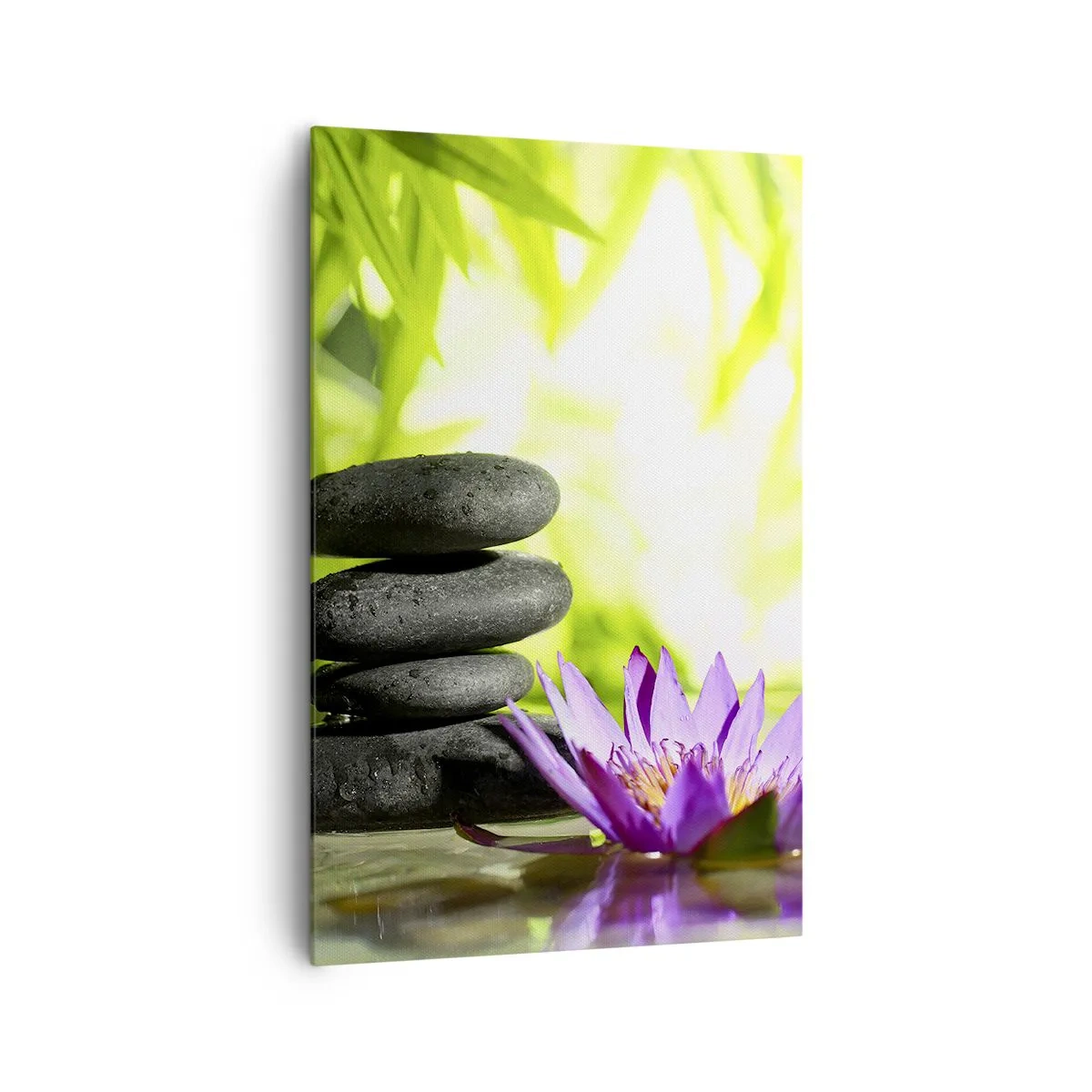 Obraz na plátne - V bambusovom hájiku - 80x120 cm