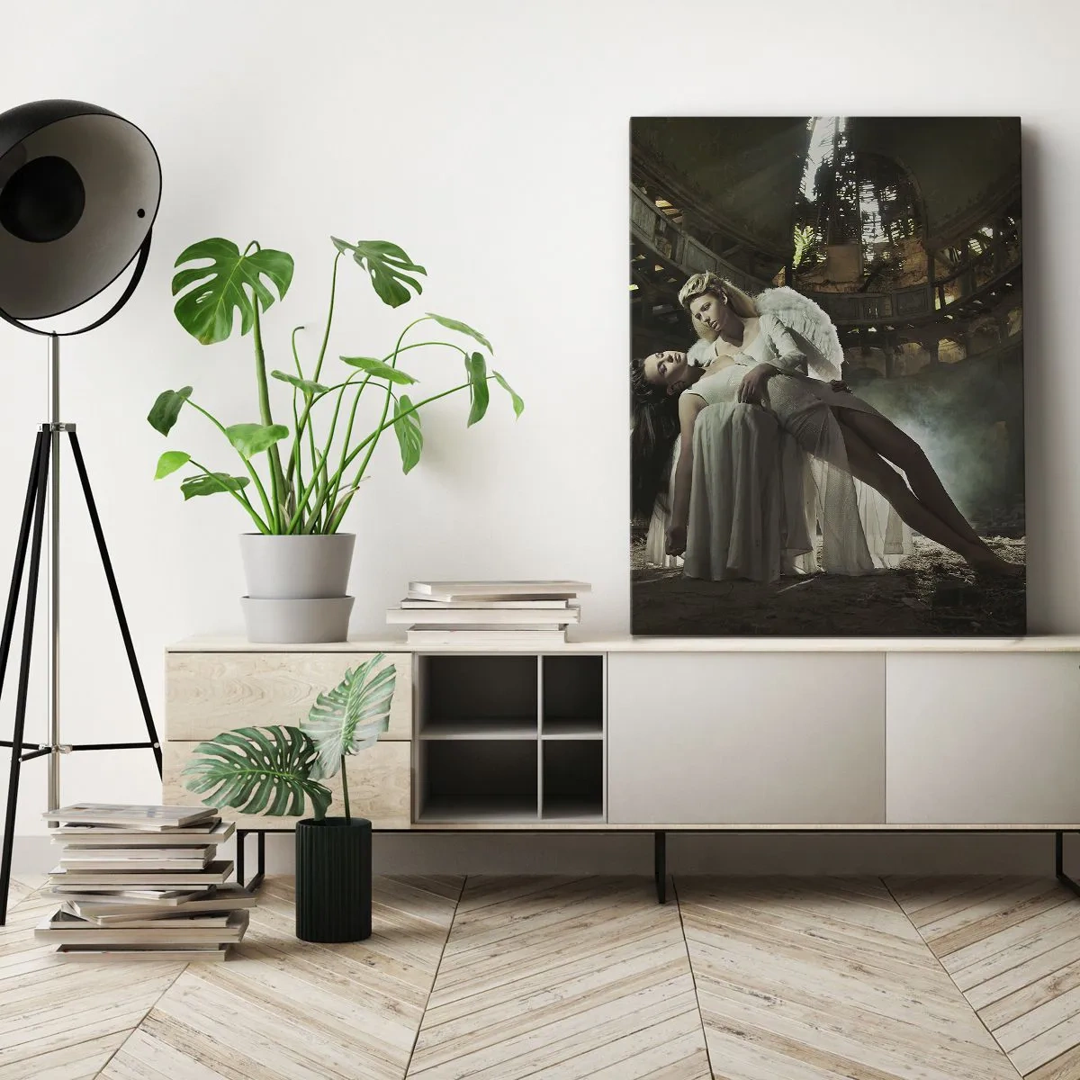 Obraz na plátne - Duch starého divadla - 45x80 cm
