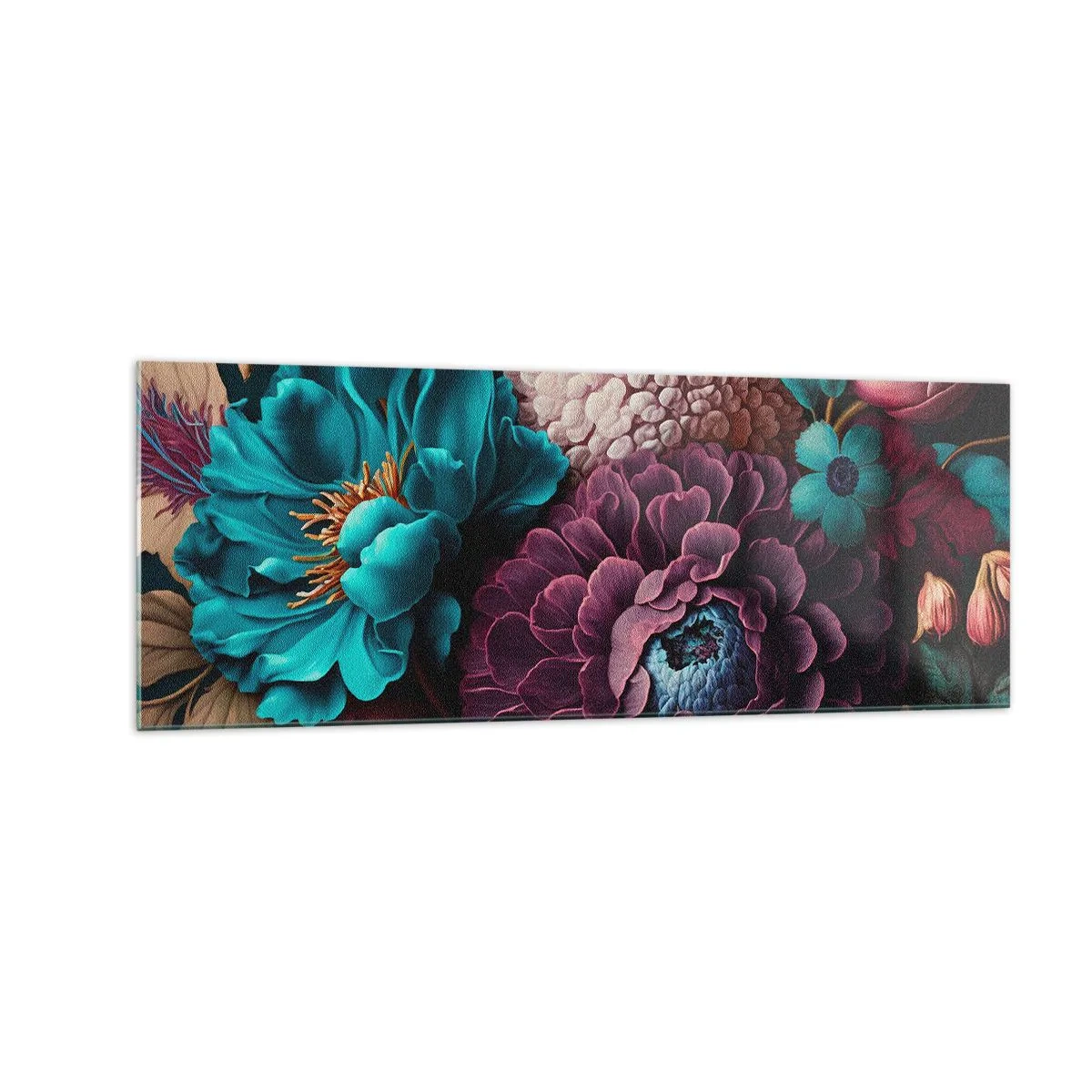 Obraz na skle - Úroda prírody - 140x50 cm