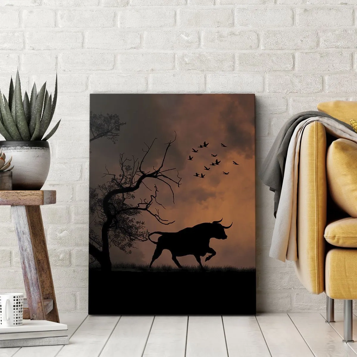 Obraz na plátne - Dramatické predstavenie prírody - 50x70 cm
