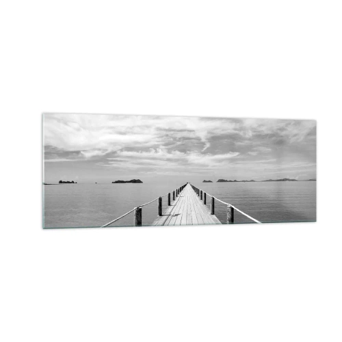 Obraz na skle - Čo tak cesta… - 140x50 cm