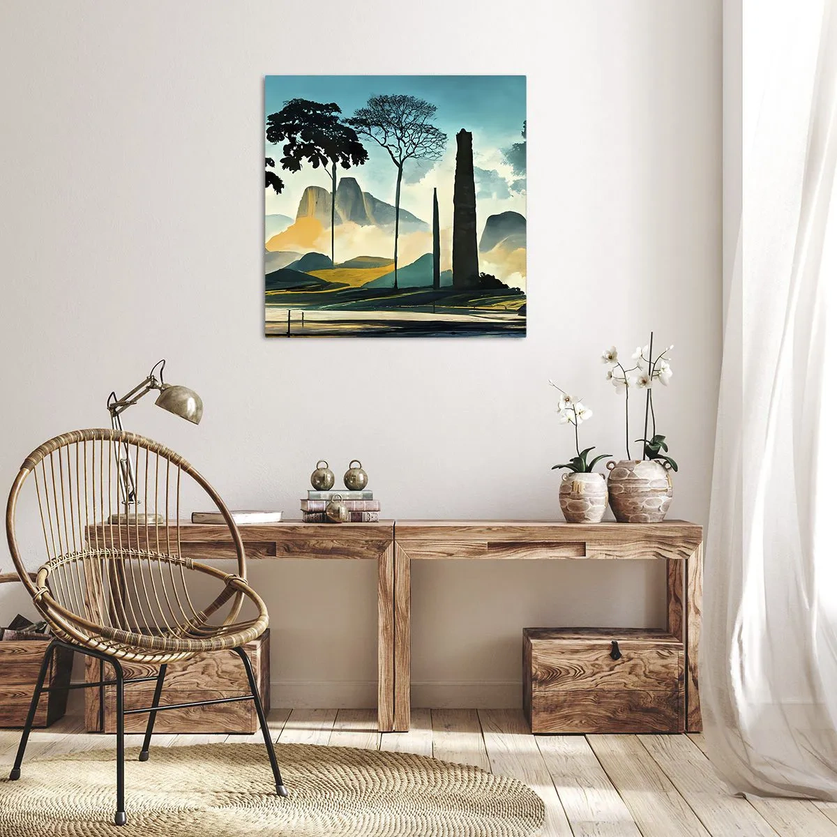 Obraz na plátne - Vyššie a vyššie - 70x70 cm