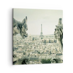 Obraz na plátne - Parížske rozprávanie - 50x50 cm